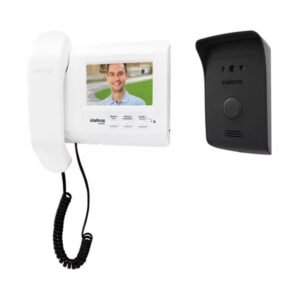 Video Porteiro IVR 1010 Branco c/ Preto Intelbras 110V/220V