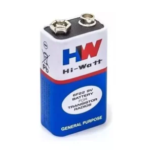 Bateria 9v Hw Original Comum Não Recarregável