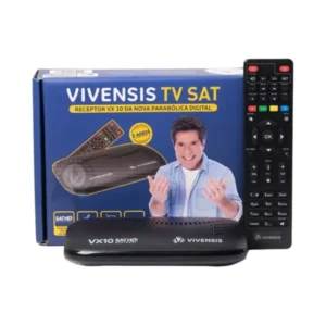 Receptor Parabólica Digital Vivensis TV Sat VX10